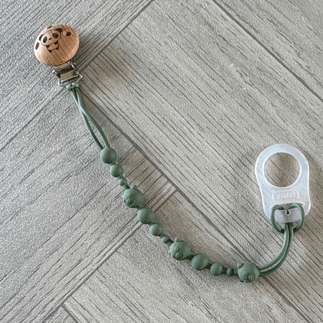 Panda Silicone Dummy Clip 