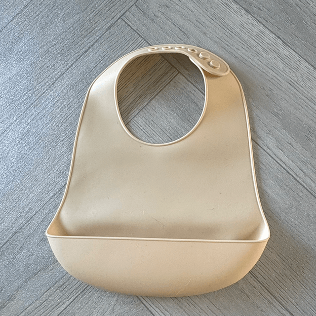 Oatmeal Silicone Messy Bib