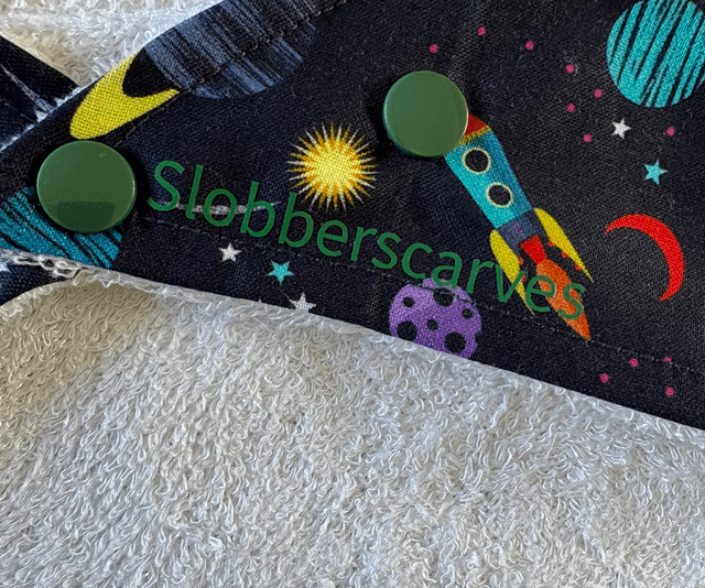 Space Bamboo Dribble Bib