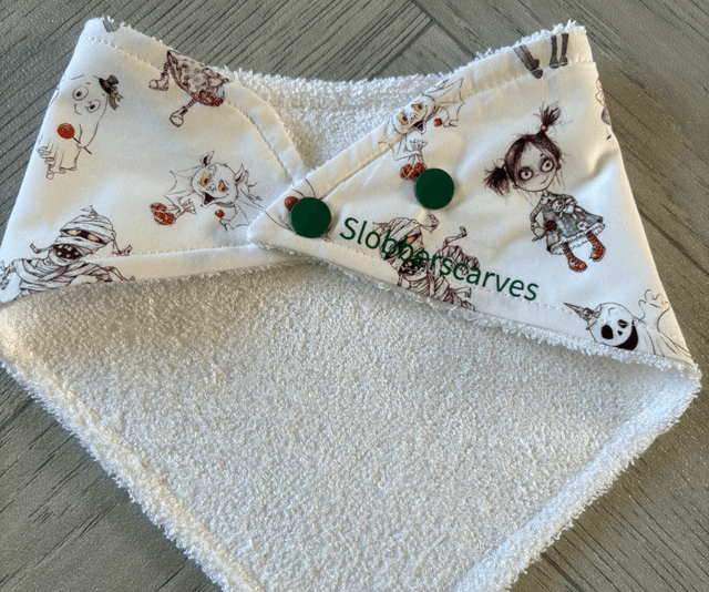Halloween Bamboo Dribble Bibs