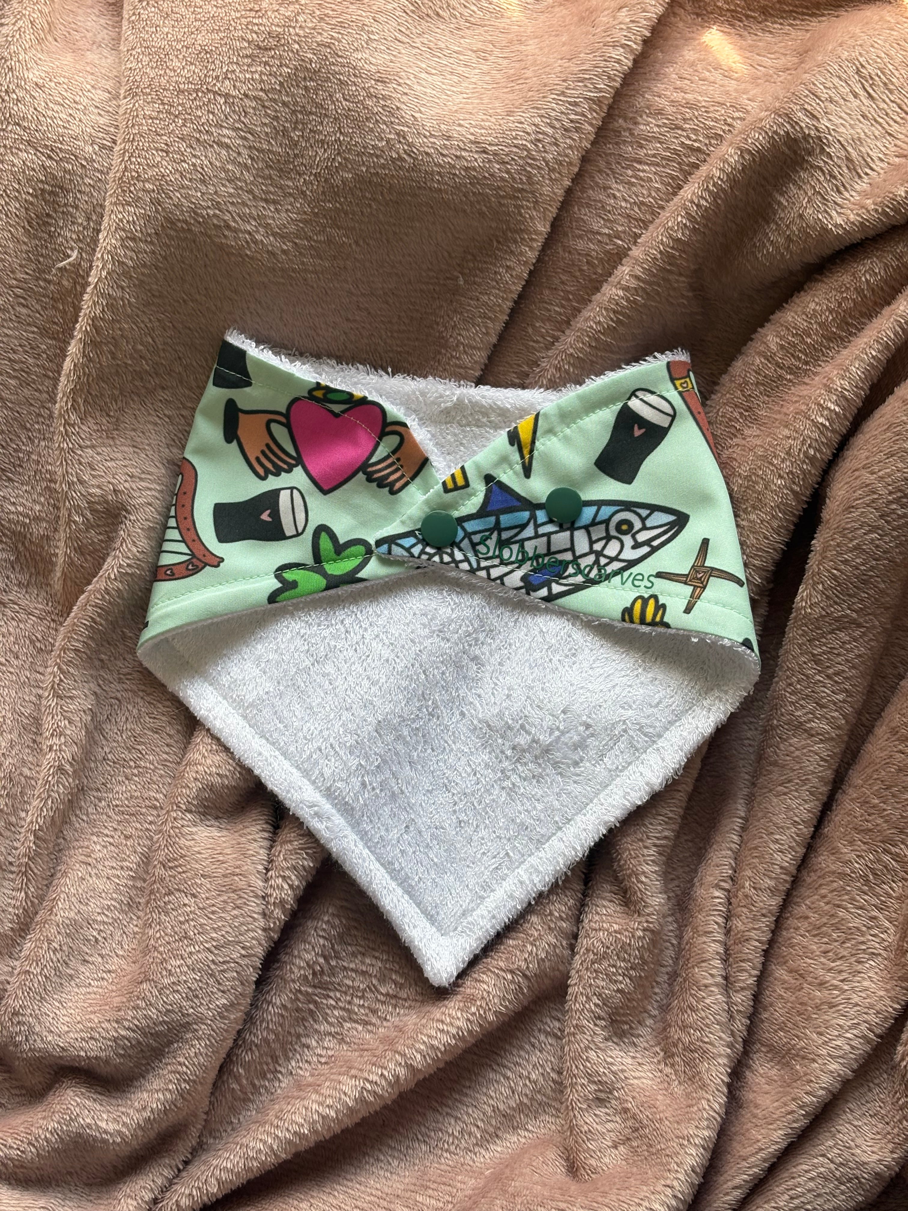 Belfast Bandana Style Bamboo Dribble Bib