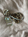 Leopard Print Wooden Teething Ring