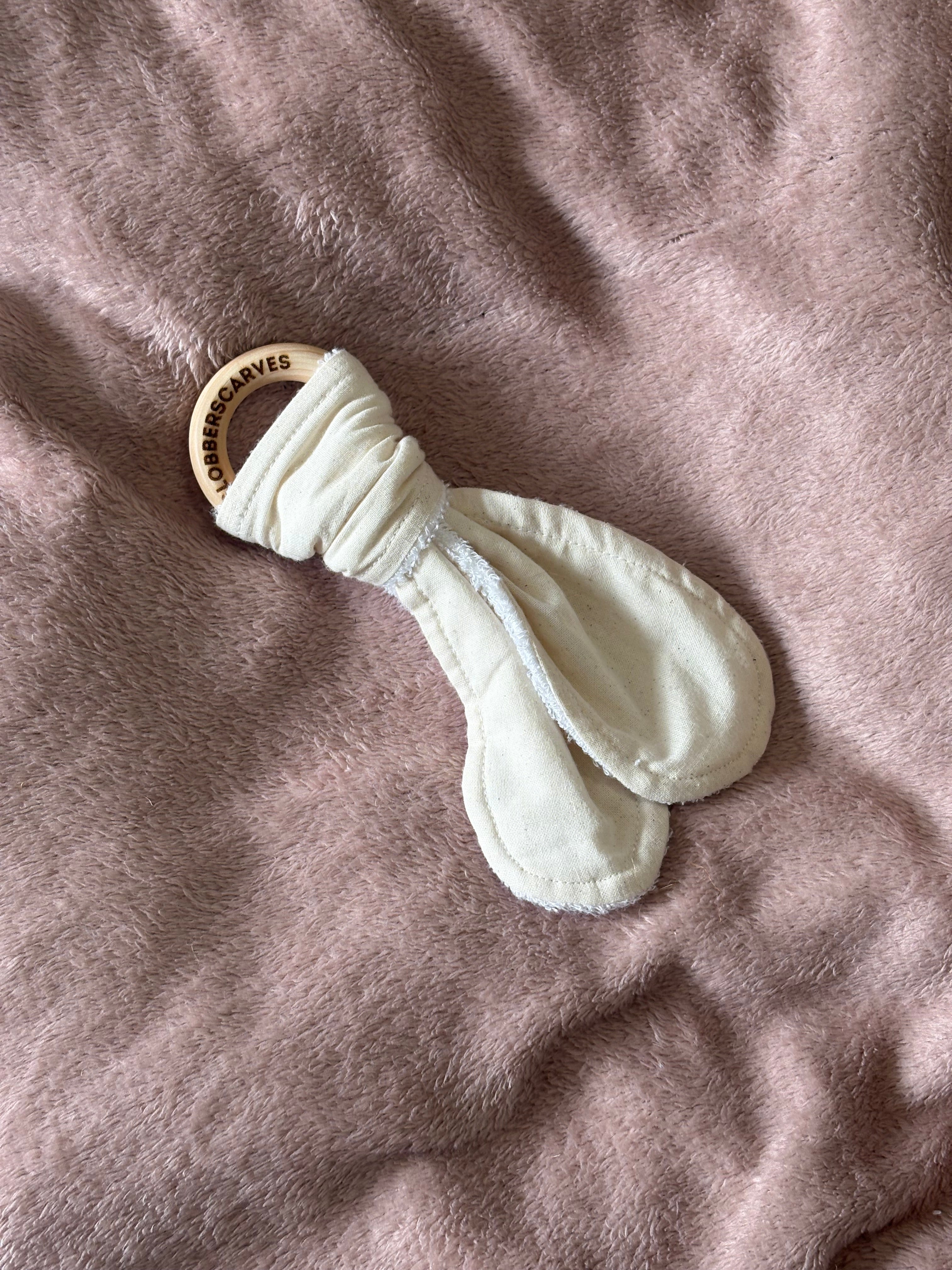 Oatmeal Wooden Teething Ring