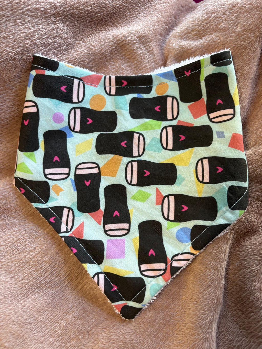 Blue Pints Bandana Style Bamboo Dribble Bib