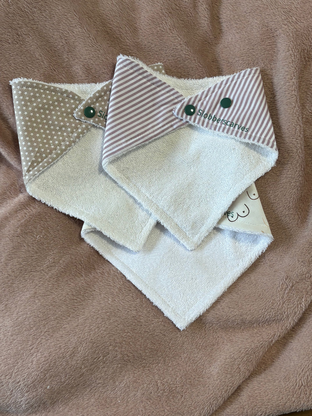 Boobies Three Pack Bandana Style Dribble Bibs