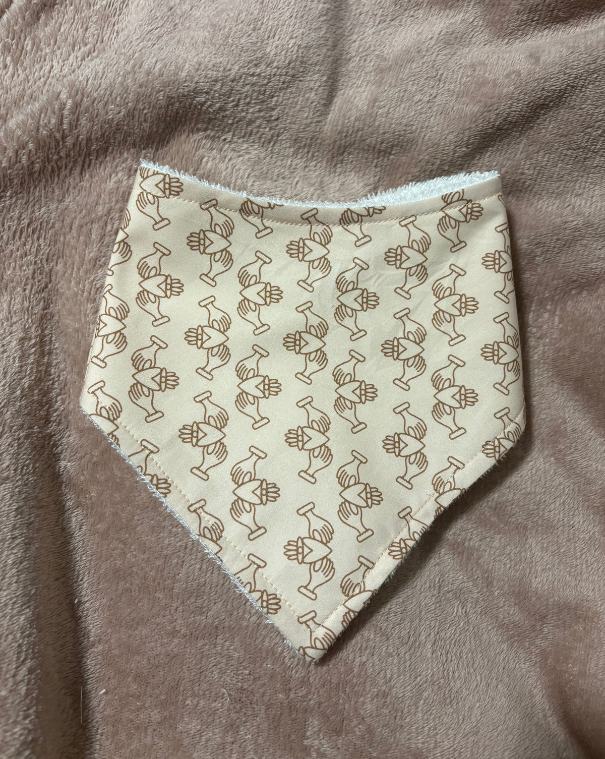 Claddagh Bandana Style Bamboo Dribble Bib